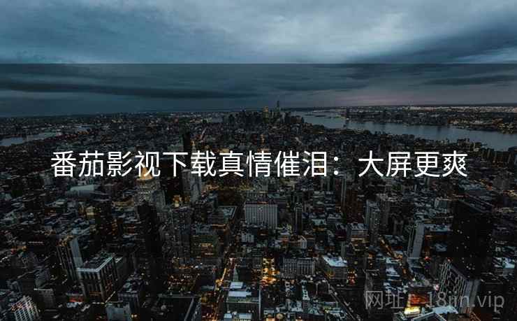 番茄影视下载真情催泪：大屏更爽
